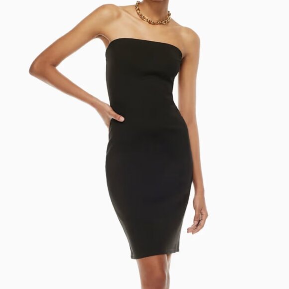 NWT! Black Aritzia Babaton Strapless Vision Dress size XS - Picture 1 of 10